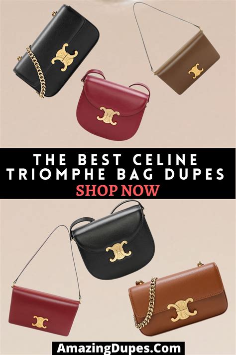 celine twisted cabas dupe|celine triomphe dupe.